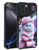 Venta al por mayor de fundas DIY Cyber Magnetic de la serie BABY CAT para iPhone 15 Pro Max en Guatemala.