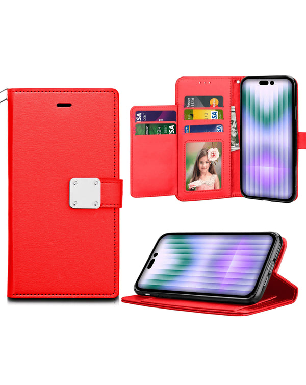 Encuentra la mejor funda cartera de cuero para tu iPhone 15 Pro Max en Guatemala con SlowBack.