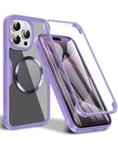 Funda de silicona shockproof completa iPhone 15 Pro Max