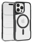 Compra la mejor Case magnética glossy y transparente para iPhone 15 Pro Max en Guatemala.