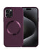 Compra la mejor funda de silicona sólida con carga inalámbrica para iPhone 15 Pro Max en Guatemala.