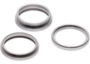 Anillo bisel de cámara trasera plateado para iPhone 14 Pro/Pro Max (A2659, A2889), repuesto de pieza Apple.