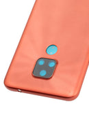 Tapa trasera original para Motorola Moto E7 (XT2095 / 2020) en Guatemala, repuesto disponible en tiendas de reparaciones de celulares y mayoristas de partes de teléfonos.
