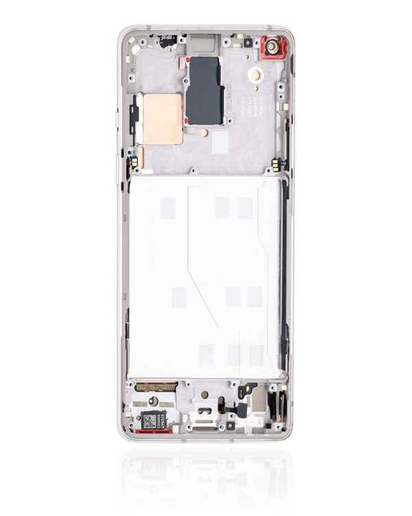 Pantalla OLED con marco para OnePlus 8 / 5G (Plata Polar)