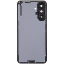 Tapa trasera gris de repuesto para Samsung Galaxy A17 4G/5G, con lente de cámara integrada.