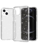 Protege tu iPhone 14 Plus / 15 Plus con estilo con la funda ultra glossy GLITTER CLEAR en Guatemala.