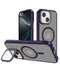 Compra el case transparente slim con soporte para cámara y carga inalámbrica en Guatemala para iPhone 14 Plus/15 Plus.