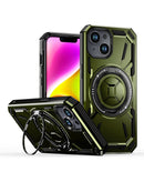 Encuentra fundas resistentes a golpes con anillo incorporado para iPhone 14 Plus / 15 Plus en Guatemala, ideal para proteger tu dispositivo y evitar daños.