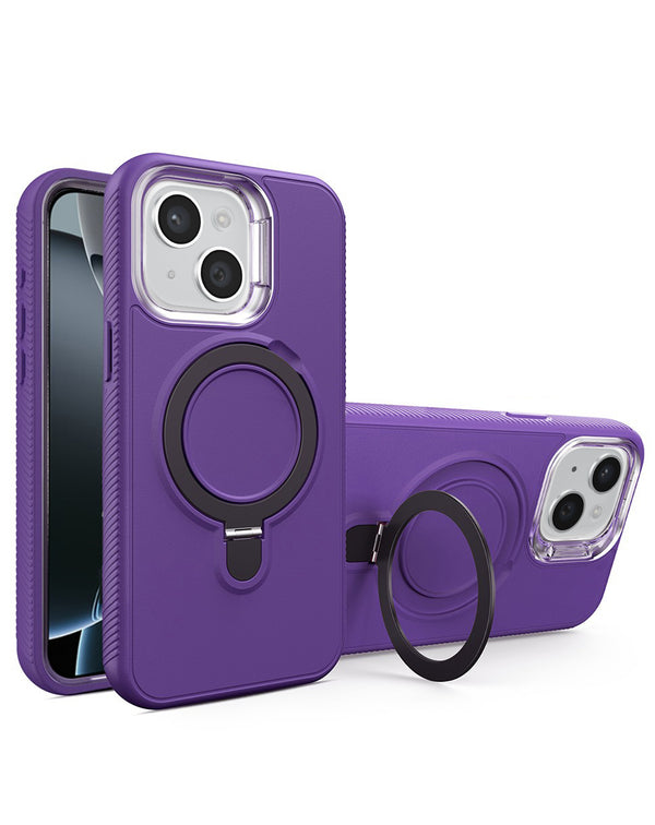 Funda heavy duty con soporte de carga inalambrica PURPLE