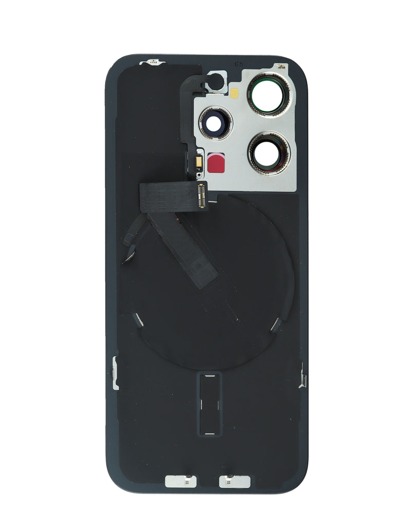 Compra el pack de 2 tapas traseras con NFC wireless y magnet MagSafe para iPhone 15 Pro en Guatemala.