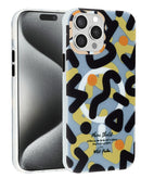Compra el mejor case magnético con carga inalámbrica y diseño graffiti para tu iPhone 15 Pro en Guatemala.