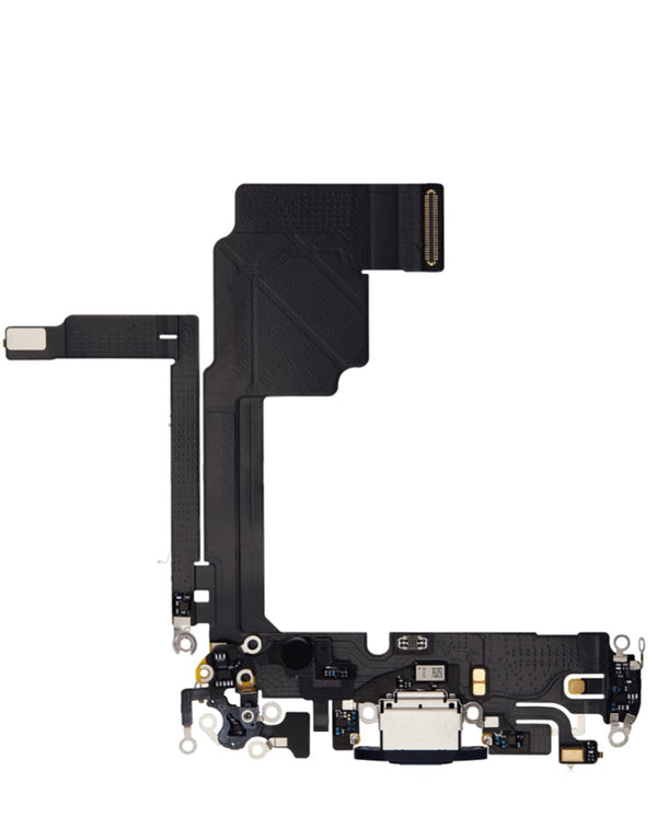 Reparación de puerto de carga para iPhone 15 Pro BLACK TITANIUM en Guatemala.
