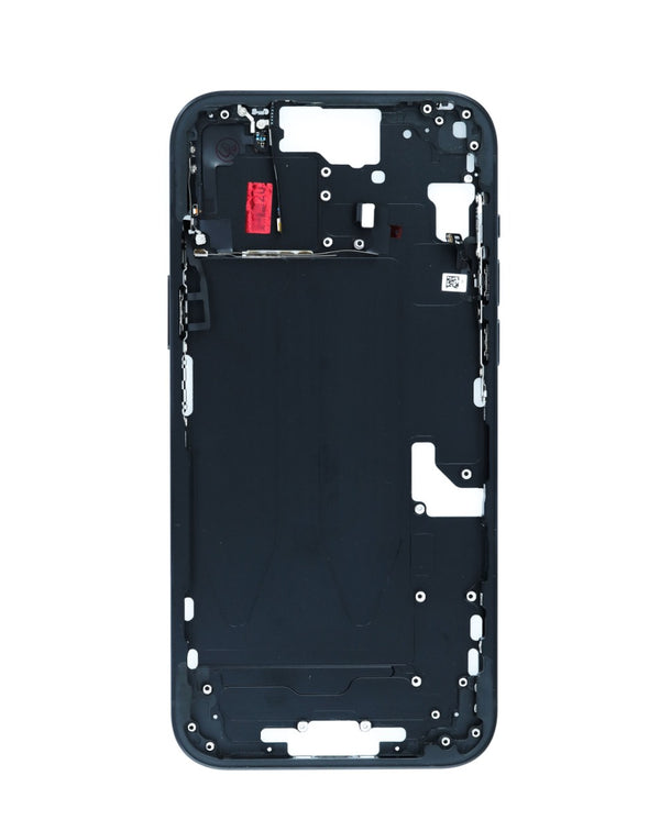 Compra el Marco Intermedio con piezas pequeñas para iPhone 15 Plus en Guatemala, ideal para reparaciones en talleres mayoristas.