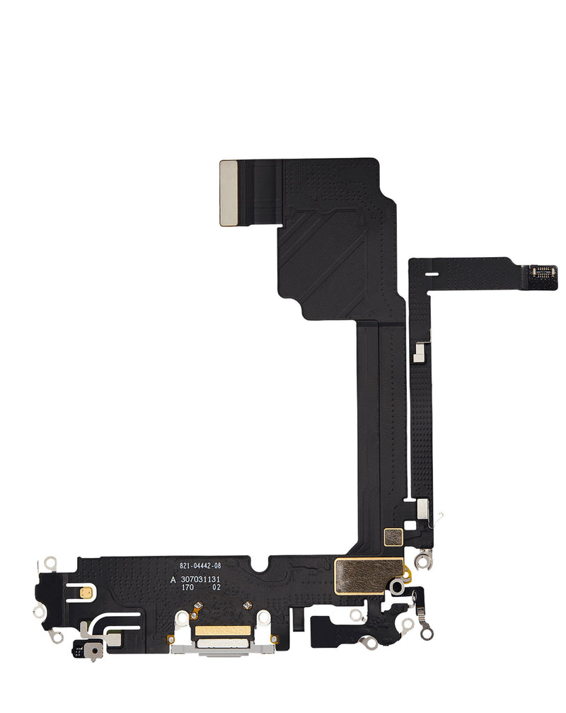 Encuentra el servicio de reparación de puerto de carga con cable flex para iPhone 15 Pro Max en Guatemala.