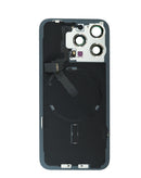 Encuentra tapa trasera para iPhone 15 Pro Max con marco y carga NFC inalámbrica en Guatemala.