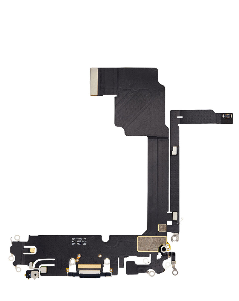 Reparación de puerto de carga para iPhone 15 Pro Max en Guatemala, color Negro Titanio, servicio premium.