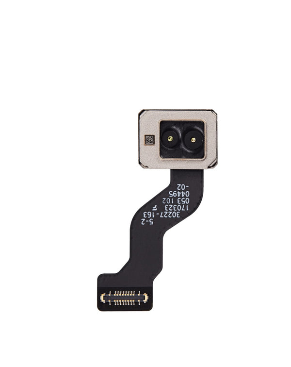 Reparación de cable flex con Infrared Radar Scanner para iPhone 15 Pro Max en Guatemala.