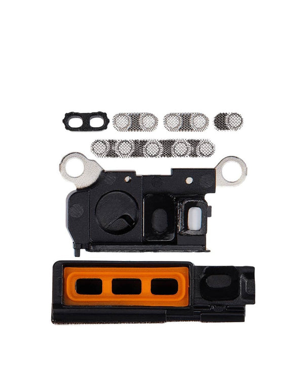 Compra al por mayor un pack de 10 mallas de altavoz y micrófono para iPhone 15 Pro Max en Guatemala.