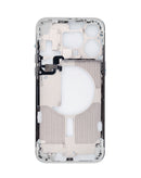 Reparación de marco central con piezas pequeñas para iPhone 15 Pro Max en Guatemala - Mayorista de repuestos.