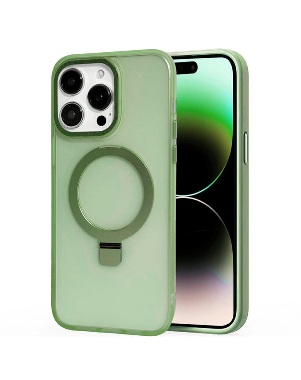 Compra la caja de carga inalámbrica Carbon con soporte de anillo para iPhone 15 Pro Max en Guatemala.