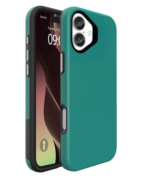 Protege tu iPhone 16 con una funda de doble capa con absorción de choques en Guatemala.