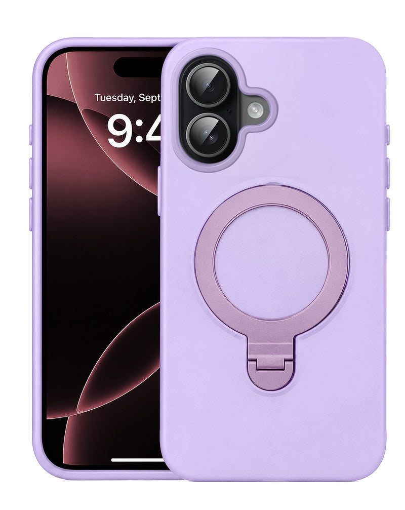 Case Pastel Shield Carbon Fiber Magnetic Kickstand (LILAC) iPhone 16 ...