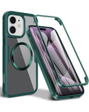 Funda de silicona shockproof GREEN iPhone 16