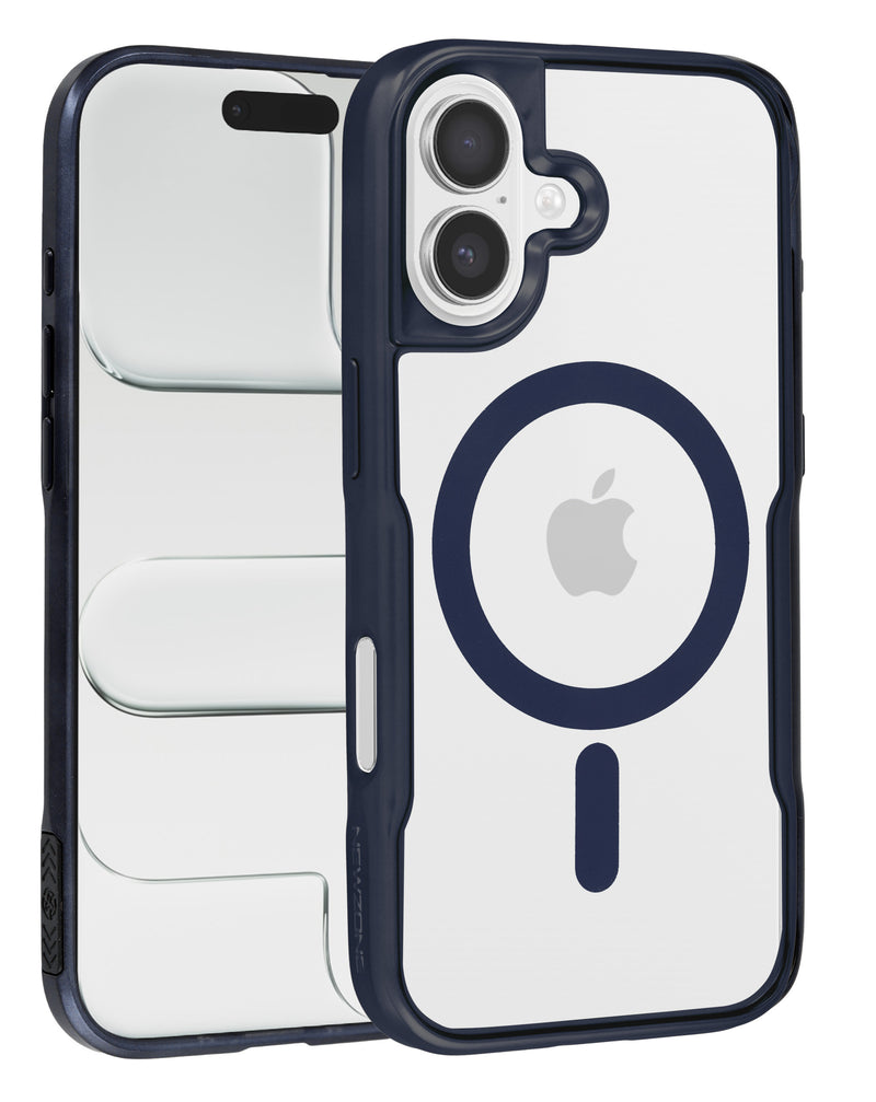 Protege tu iPhone 16 con estilo con esta funda magnética brillante y transparente en Guatemala.