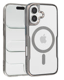 Encuentra la funda magnética transparente y brillante Titanium para iPhone 16 en Guatemala con SlowBack.