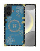 Funda acrilica espejo, brillante y resistente a rayaduras lujosa iPhone 16 TEAL