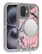 Encuentra la mejor funda con carga inalámbrica heavy duty CAMO PINK para iPhone 16 en Guatemala.