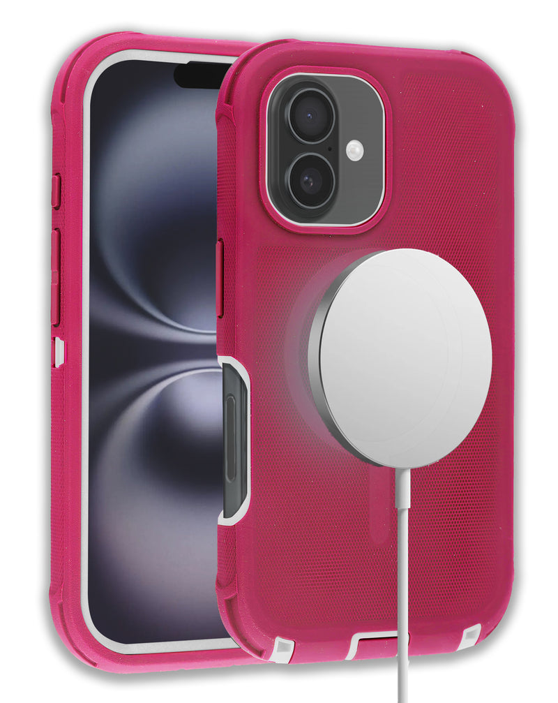 Encuentra en Guatemala la mejor funda heavy duty con carga inalámbrica para iPhone 16 en SlowBack, especialistas en accesorios iPhone.