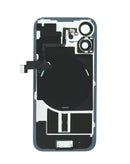 Encuentra tapas traseras con NFC y imán MagSafe para iPhone 16 en Guatemala, disponibles en color ultramarino.