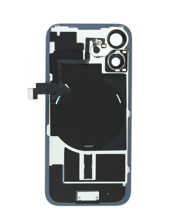Encuentra tapas traseras con NFC y imán MagSafe para iPhone 16 en Guatemala, disponibles en color ultramarino.