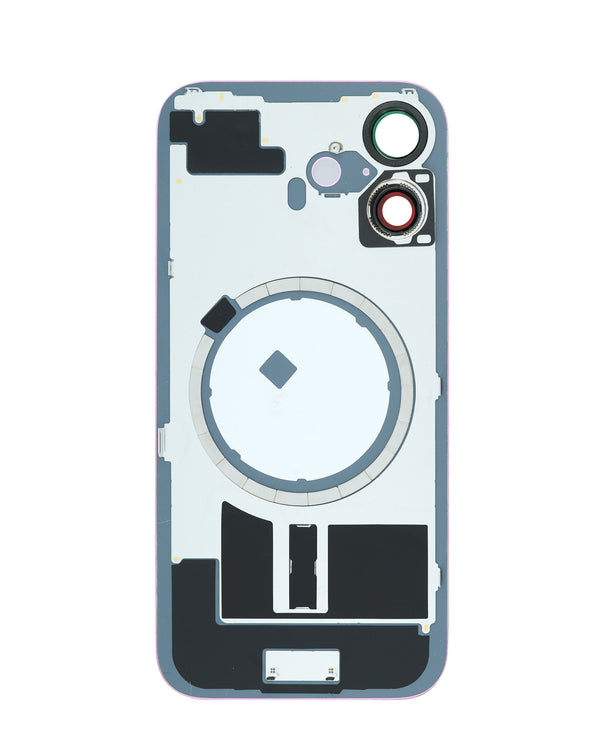 Compra tapa trasera con marco y magnet MagSafe para iPhone 16 (sin logo) en Guatemala a precios de mayorista en reparaciones de iPhone.