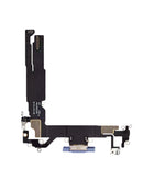 Reparacion de puerto de carga para iPhone 16 en Guatemala con Cable flex de alta calidad en color Ultramarine.