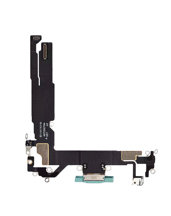 Reparación del puerto de carga iPhone 16 TEAL en Guatemala.
