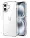 Protege tu iPhone 16 con la funda protectora ultra glossy ALL CLEAR en Guatemala con SlowBack, mayorista de accesorios y reparaciones para iPhone.