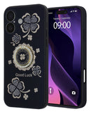 Encuentra la funda de lujo con aro y diamantes para iPhone 16 en Guatemala, ideal para un estilo elegante y único.