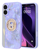 Compra la funda de lujo con diamantes y anillo de mariposa para iPhone 16 PURPLE en Guatemala, encuentra accesorios de lujo para iPhone en Guatemala.