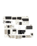Soporte metalico pequeno en placa base iPhone 16