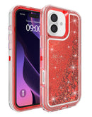 Protege tu iPhone 16 con estilo con esta funda protectora bumper glitter líquido, disponible en Guatemala.