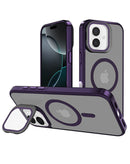 Protege tu iPhone 16 con esta funda transparente slim con soporte para cámara y carga inalámbrica en Guatemala.