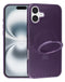 Encuentra en Guatemala el Case disipador de calor con soporte para iPhone 16 en color morado para reparaciones y mayoristas.