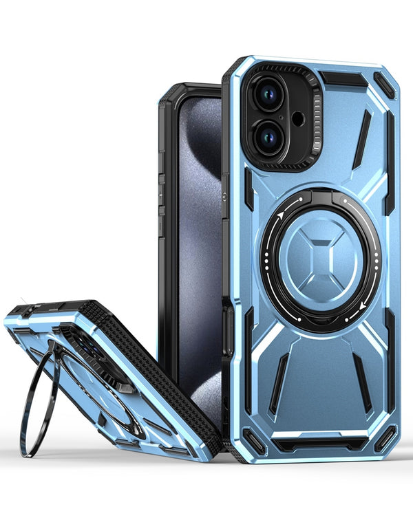 Encuentra la mejor funda resistente con portador de anillo para iPhone 16 en Guatemala.