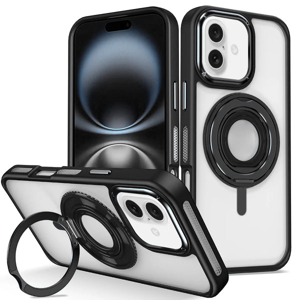 Encuentra la funda transparente con anilla de silicone para iPhone 16 en Guatemala, ideal para proteger tu dispositivo de forma elegante.