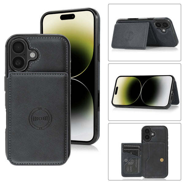 Encuentra la mejor funda billetera de cuero para iPhone 16 en Guatemala en SlowBack, especialistas en accesorios de cuero para iPhone.