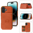 Encuentra la mejor funda cartera de cuero para iPhone 16 en Guatemala con SlowBack.