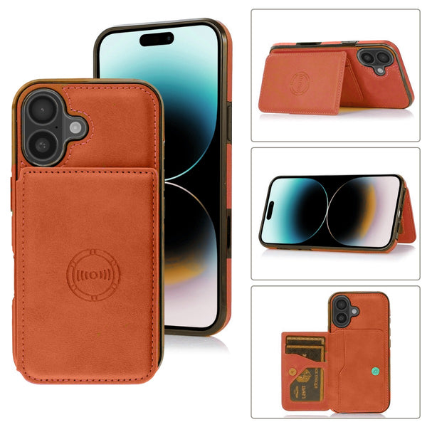 Encuentra la mejor funda cartera de cuero para iPhone 16 en Guatemala con SlowBack.