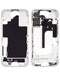 Reparación de marco central y partes pequeñas para iPhone 16 blanco en Guatemala.
